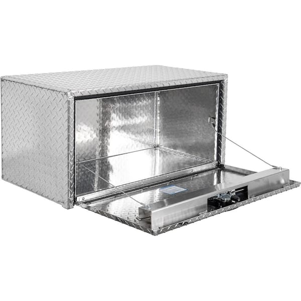 18 in. x 18 in. x 36 in. Diamond Plate Tread Aluminum Underbody Truck Tool Box