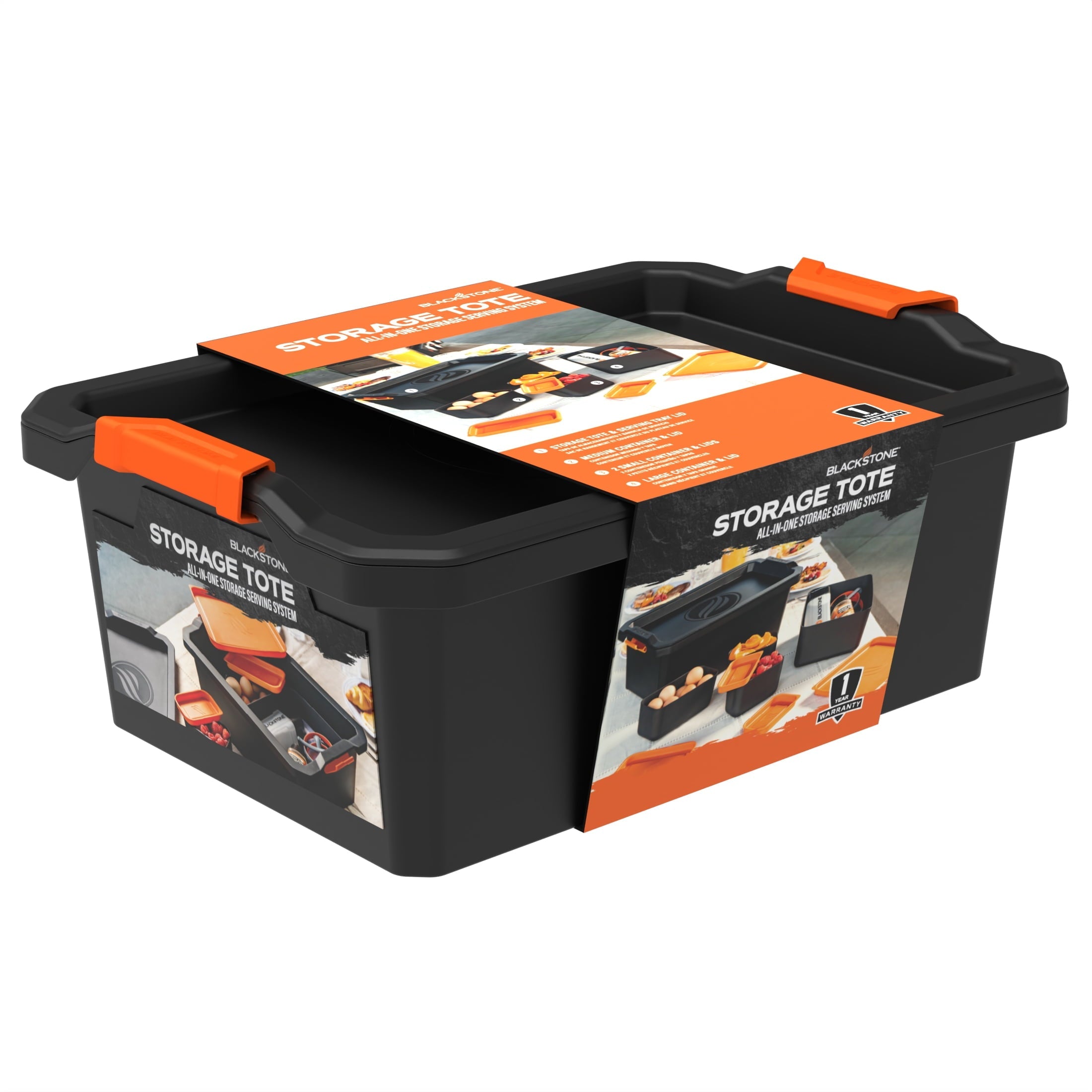 Blackstone 10-Piece Storage Tote All-In-One Store & Serve System