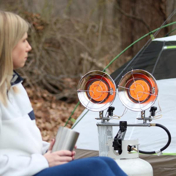 Double Tank Top 30,000 BTU Radiant Propane Space Heater
