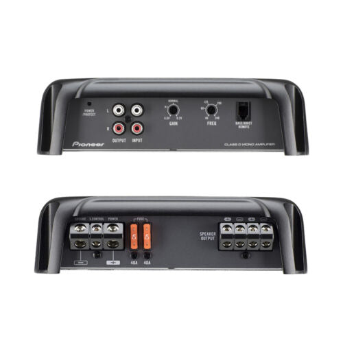 Pioneer GM-D8701 Class D Monoblock 1 Channel Car Audio Amp Amplifier 1600W Max