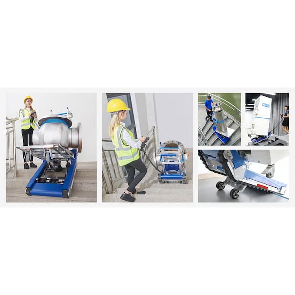 Remote Control 925 lbs.. Capacity Heavy Duty Stair Climbing Hand Truck Dolly with 2 Motors