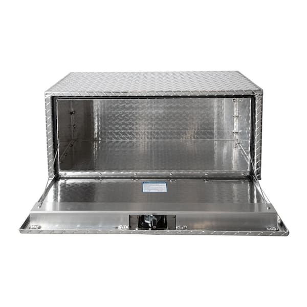 24 in. x 24 in. x 36 in. Diamond Plate Tread Aluminum Underbody Truck Tool Box