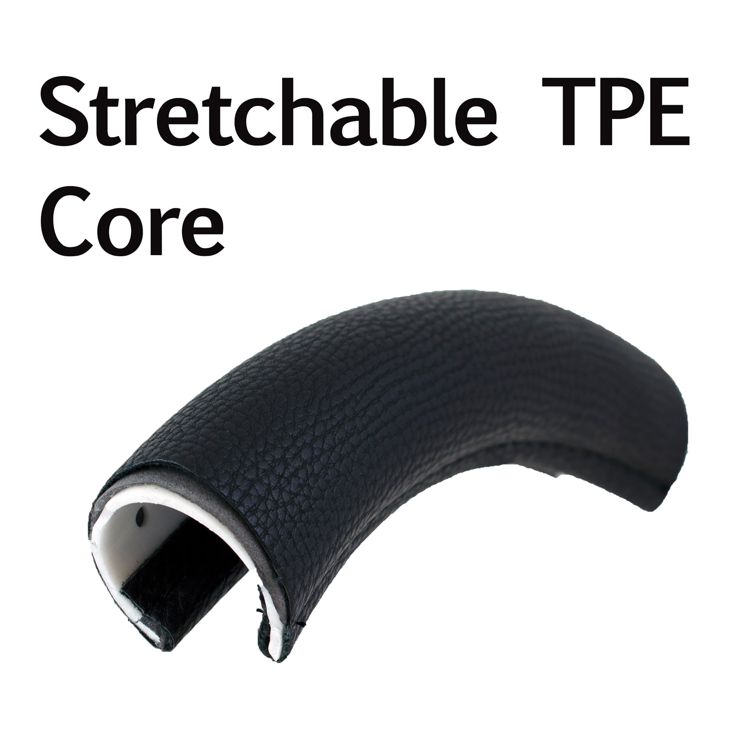 Auto Drive Universal Fit Steering Wheel Cover, Tan with Burlwood, 1.29 lbs