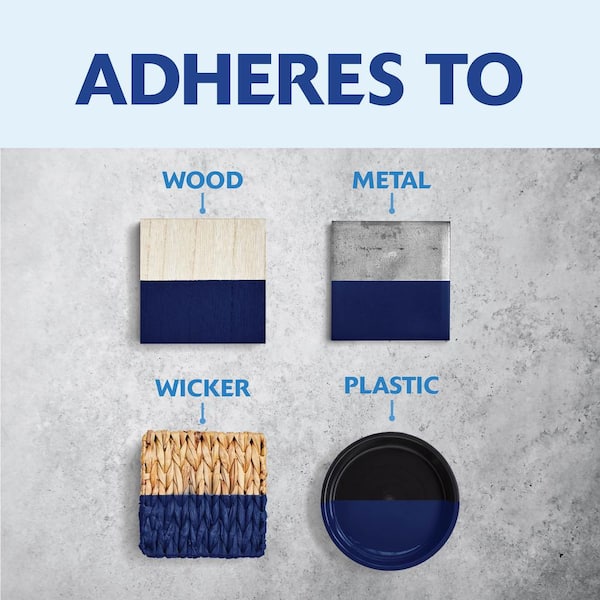 12 oz. Gloss Navy Blue General Purpose Spray Paint (6-Pack)