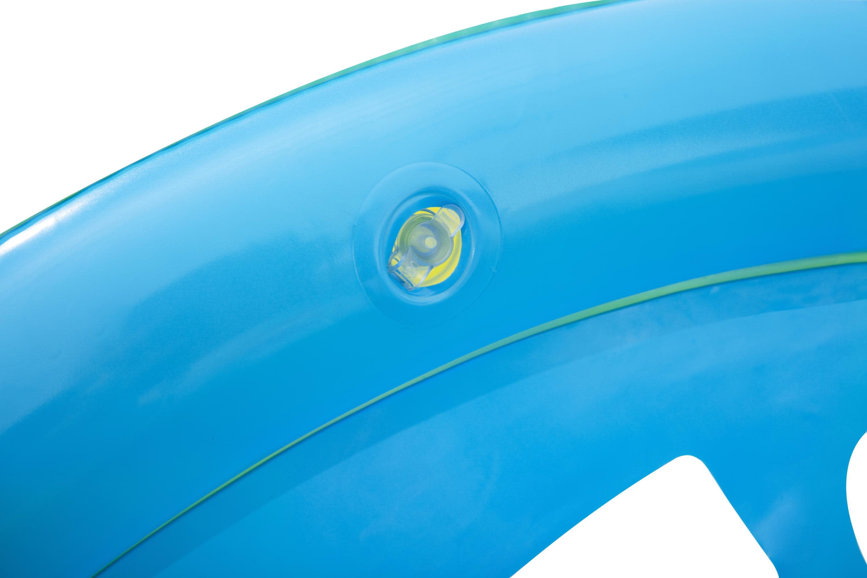 H2OGO! Splash & Learn Inflatable Kiddie Pool 47” x 46” x 18”