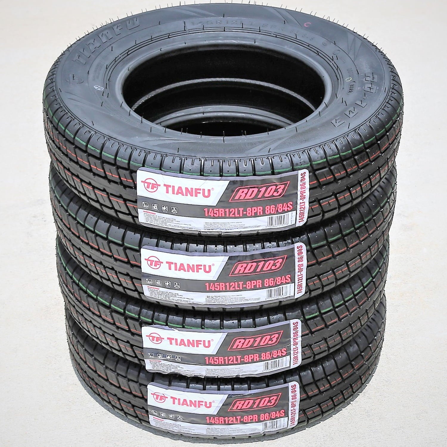 Tire Tianfu RD-103 145R12 Load D 8 Ply Van Commercial