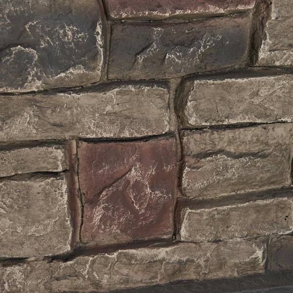 Fox Stone Rectangular Stone Fire Pit (No Tank Holder)