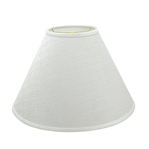 18 in. x 12.5 in. Off White Hardback Empire Lamp Shade