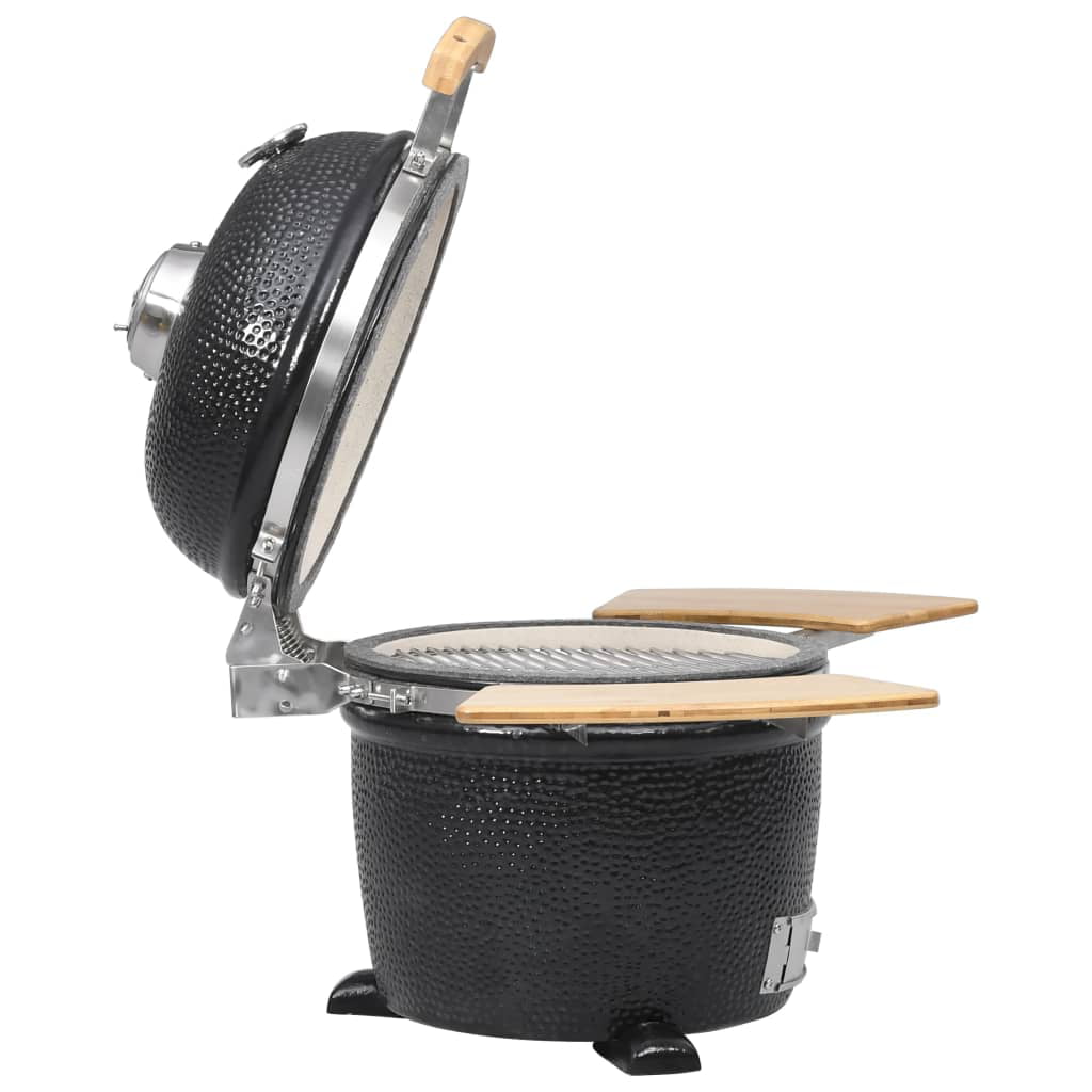 vidaXL Kamado Barbecue Grill Smoker Ceramic 17.3