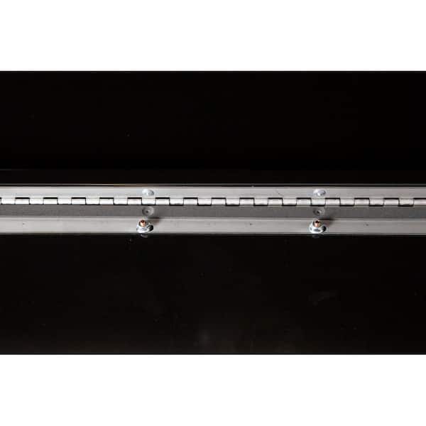 18 in. x 18 in. x 48 in. Gloss Black Steel Underbody Truck Tool Box