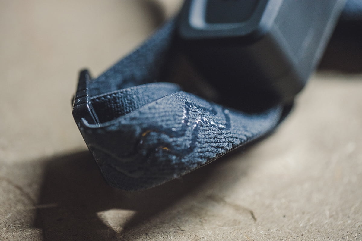 Swiss Tech Rechargeable 500 Lumens LED Headlamp, IPX4 Weatherproof, UV Blood Tracker