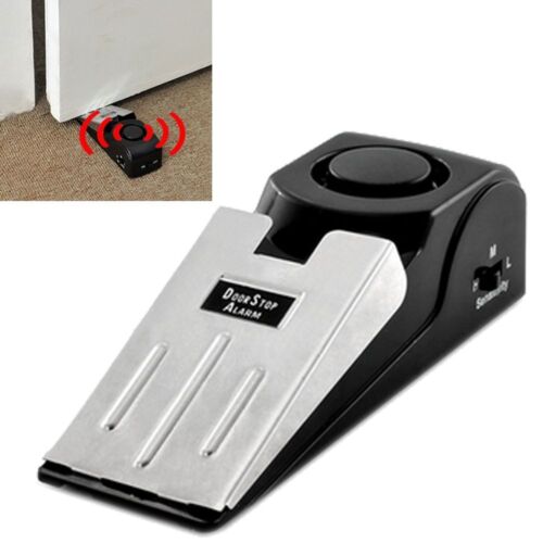 Door Stop Alarm Safety Wireless Portable Home Hotel Travel Security Access Alarm