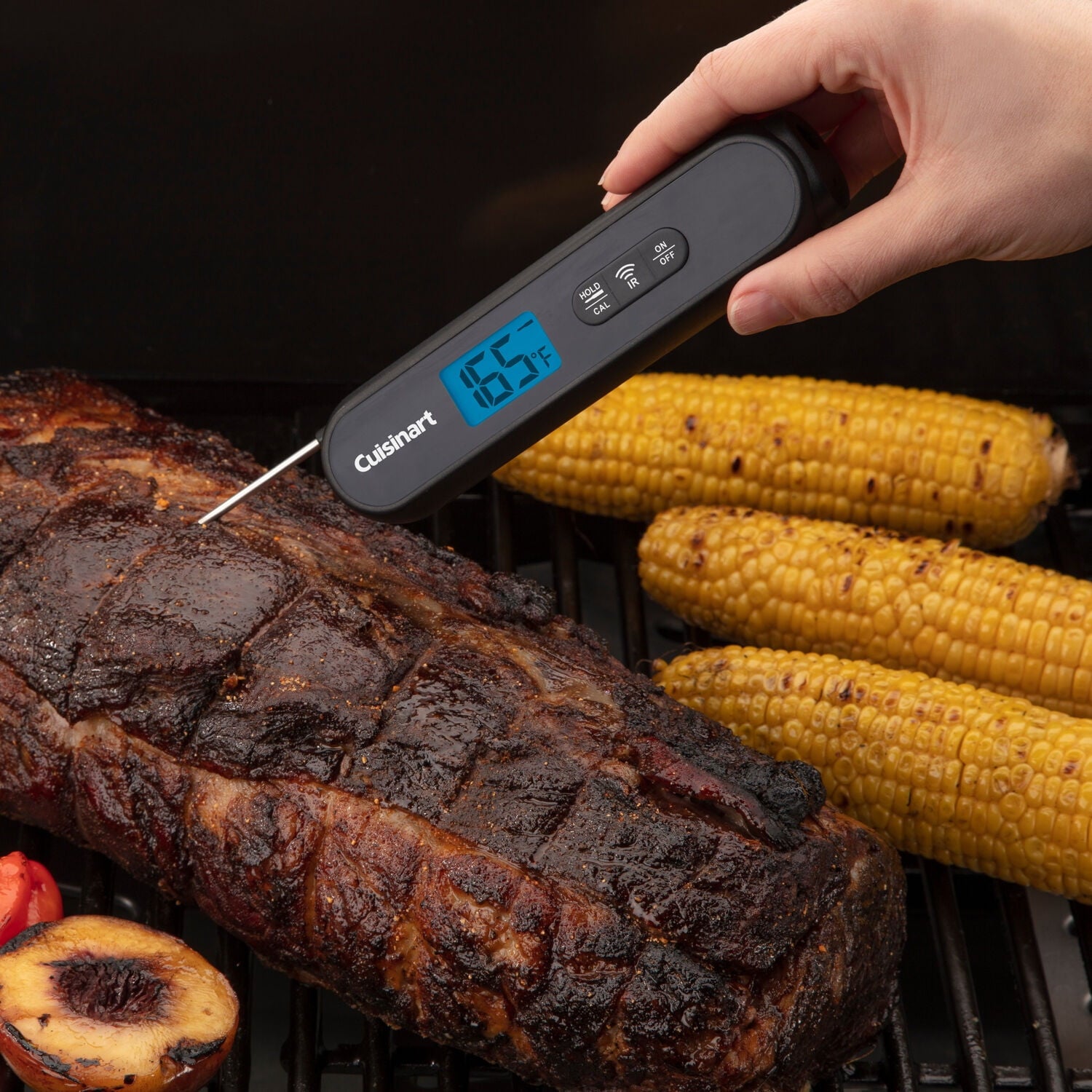 Cuisinart CSG-200 Infrared and Folding Grill Thermometer with LCD display