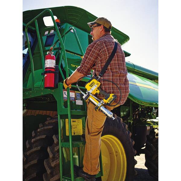 20V MAX XR Cordless Industrial 2 Tool Combo Kit with 1/2 in. Impact Wrench, Grease Gun, and (1) 20V 5.0Ah Battery