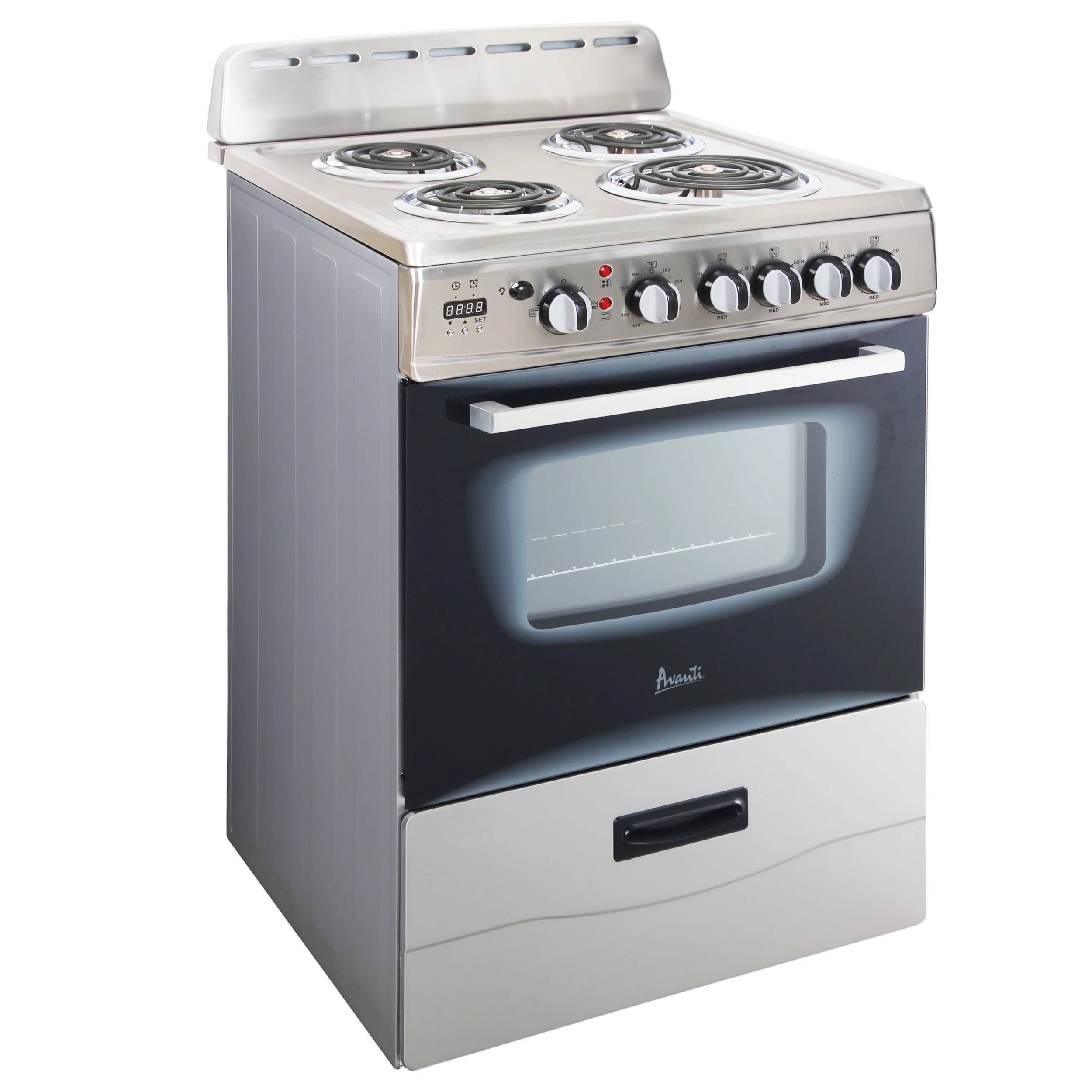 Avanti ERU240P0W 24 Inch Electric Freestanding Range - White