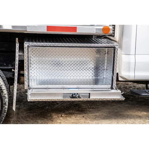 18 in. x 18 in. x 36 in. Diamond Plate Tread Aluminum Underbody Truck Tool Box