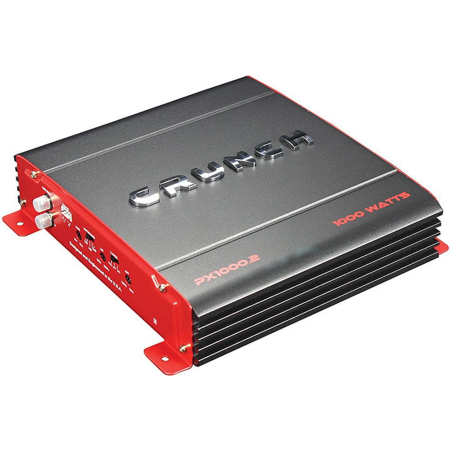 Crunch 2 Channel 1000 Watt Amp A/B Class Car Audio Stereo Amplifier | PX-1000.2