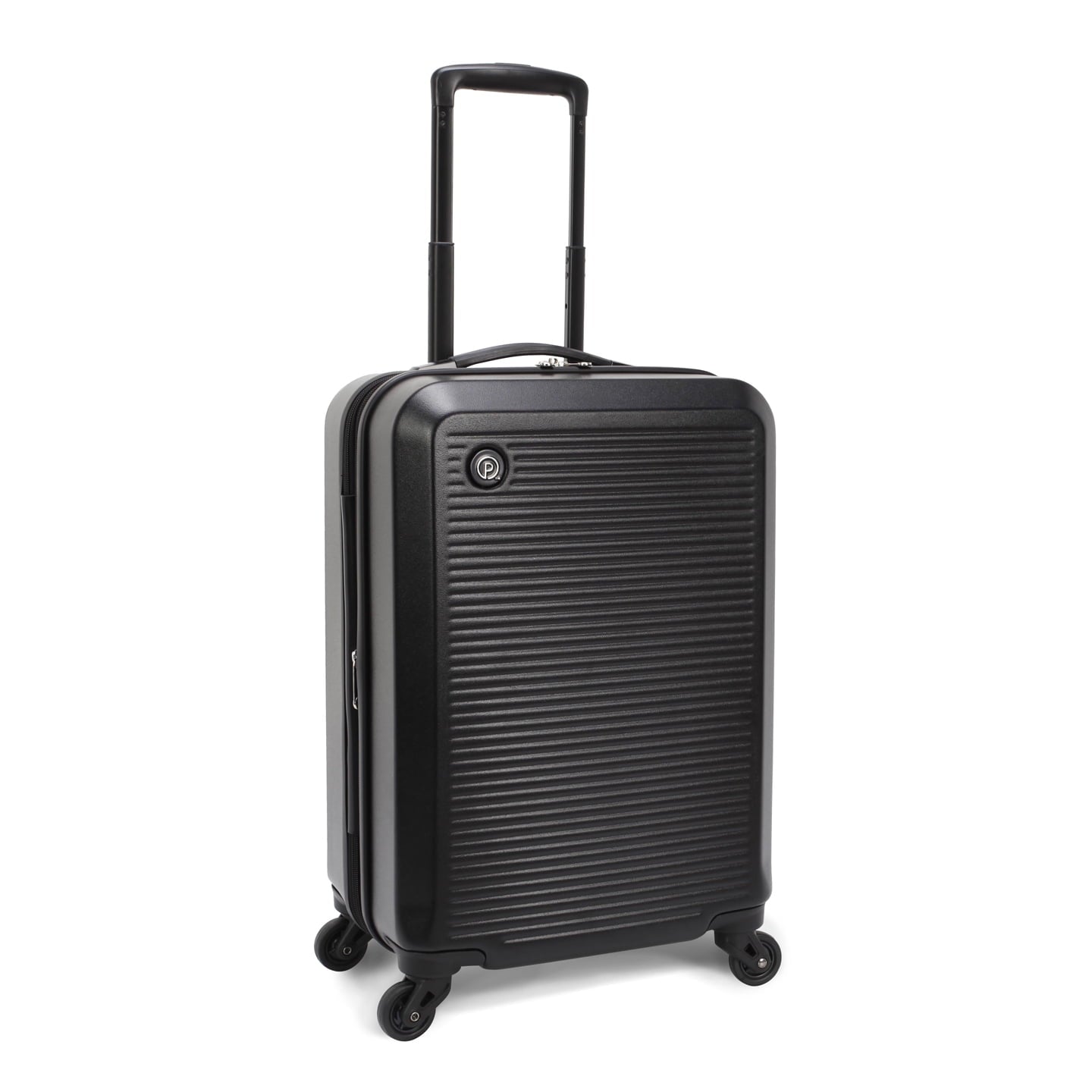 Protege 20 inch Hard Side Carry-On Spinner Luggage, Black Matte Finish (Walmart.com Exclusive)