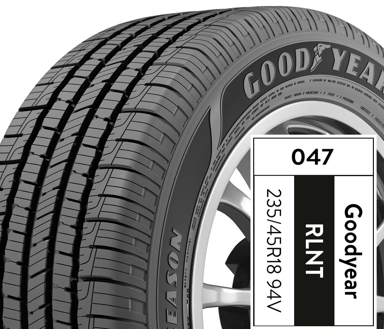 Goodyear Reliant All-Season 235/45R18 94V All-Season Tire
