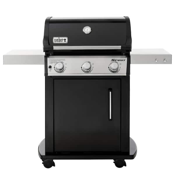 Spirit E-315 3-Burner Propane Grill in Black