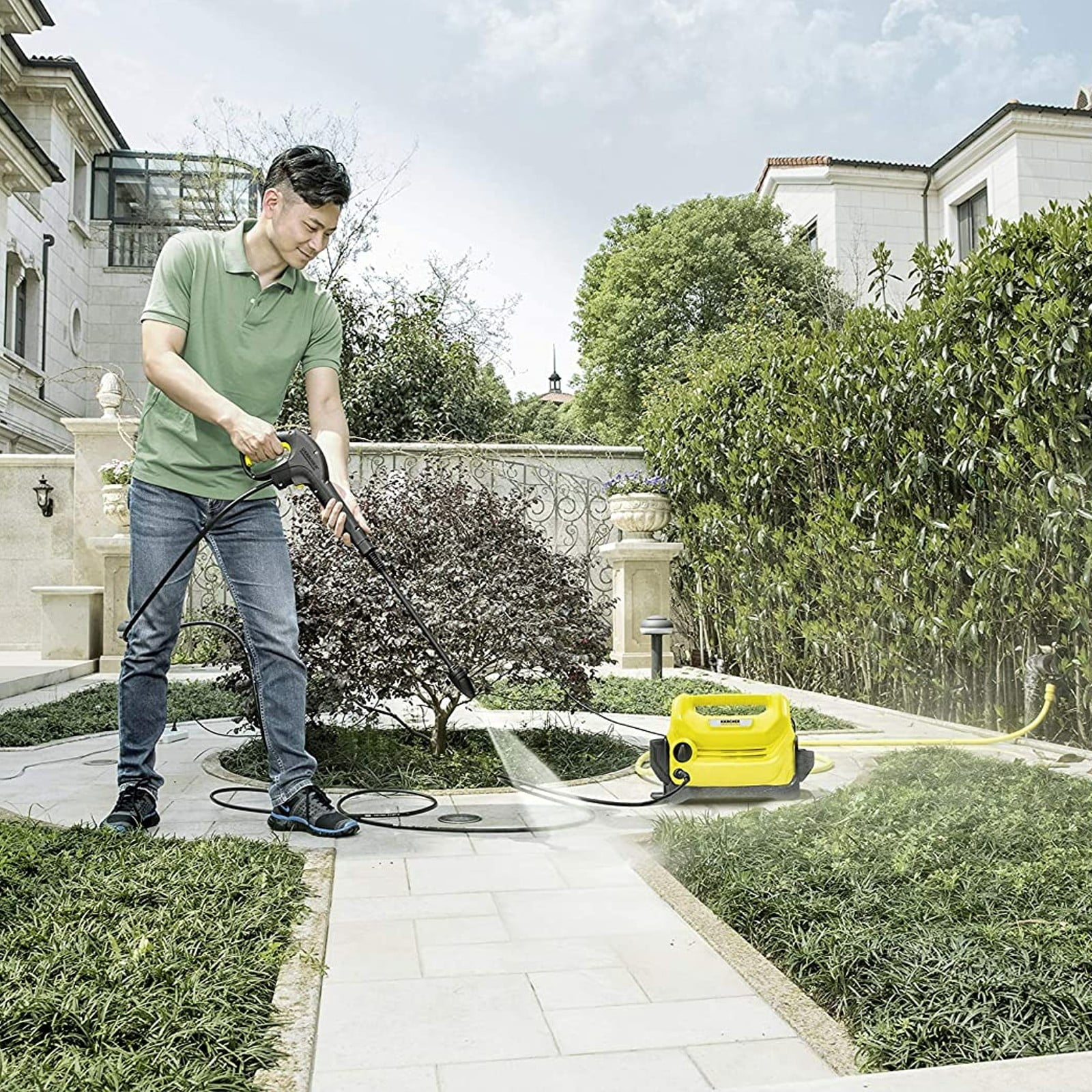 Kärcher K2 Entry Electric Pressure Washer 1600 PSI - Vario & DirtBlaster Spray Wands 1.35 GPM - New