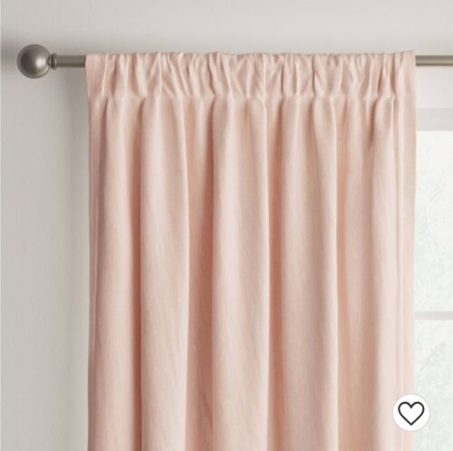 Room Darkening Heathered Thermal Window Curtain Panel Room Essentials 42" X 63"