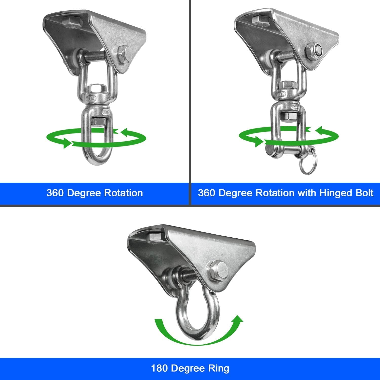 Yes4All Hangers 360 Degree Rotation Wood Beam Punching Bag Hanger