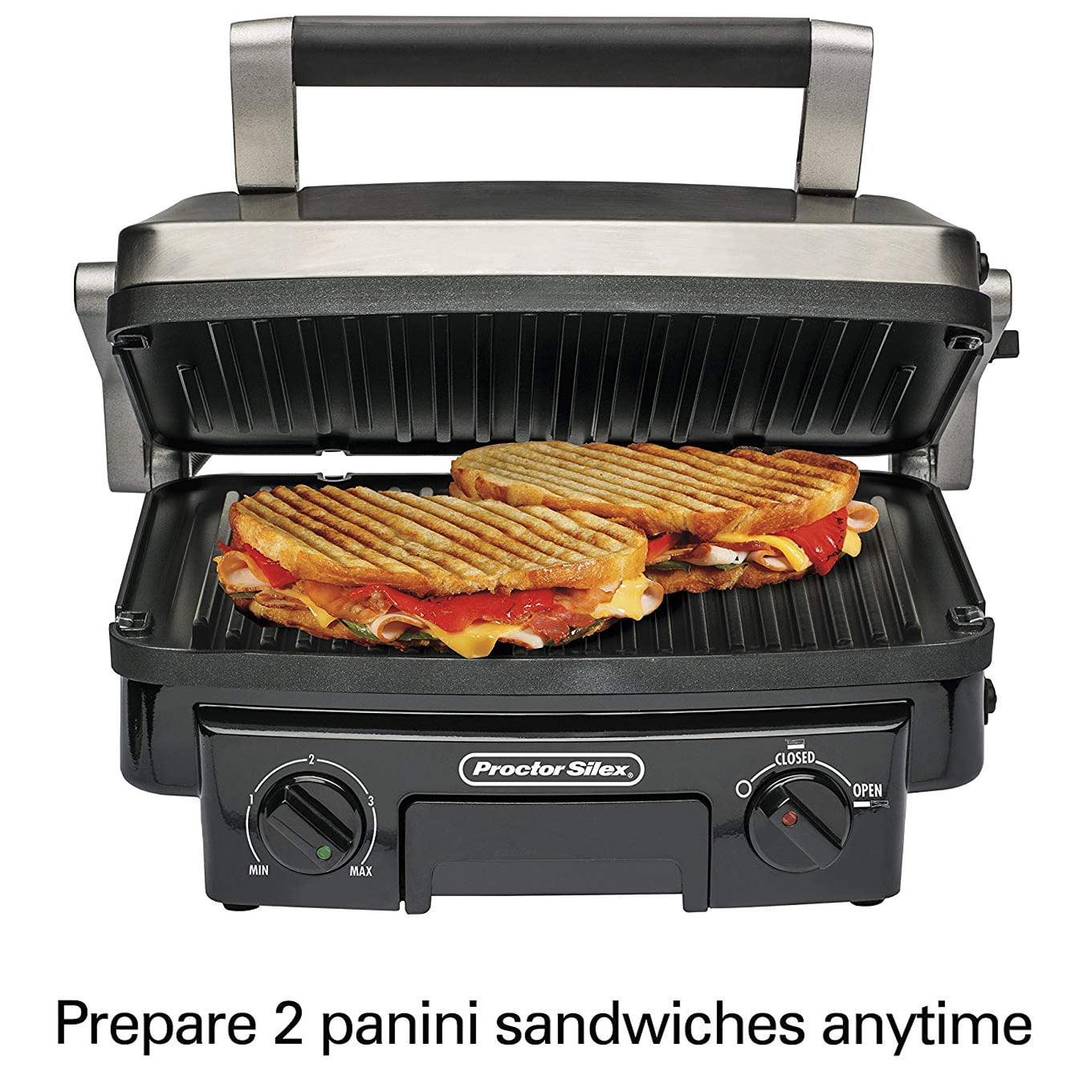 Silex Contact Grill with Reversible Grids