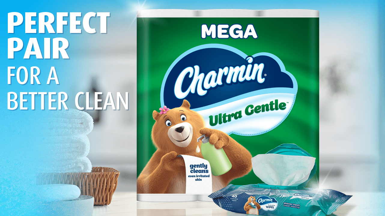 Charmin Ultra Gentle Toilet Paper, 18 Mega Rolls