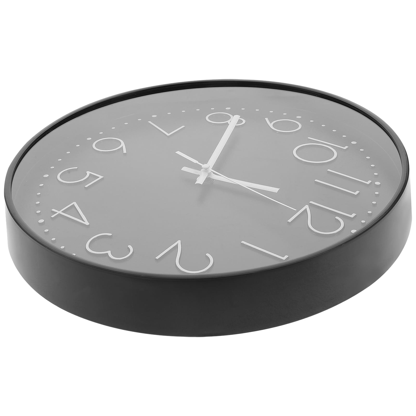 HOMEMAXS Simple Mute Wall Clock Living Room Wall-mounted Big Number Wall Clock Accurate Clock