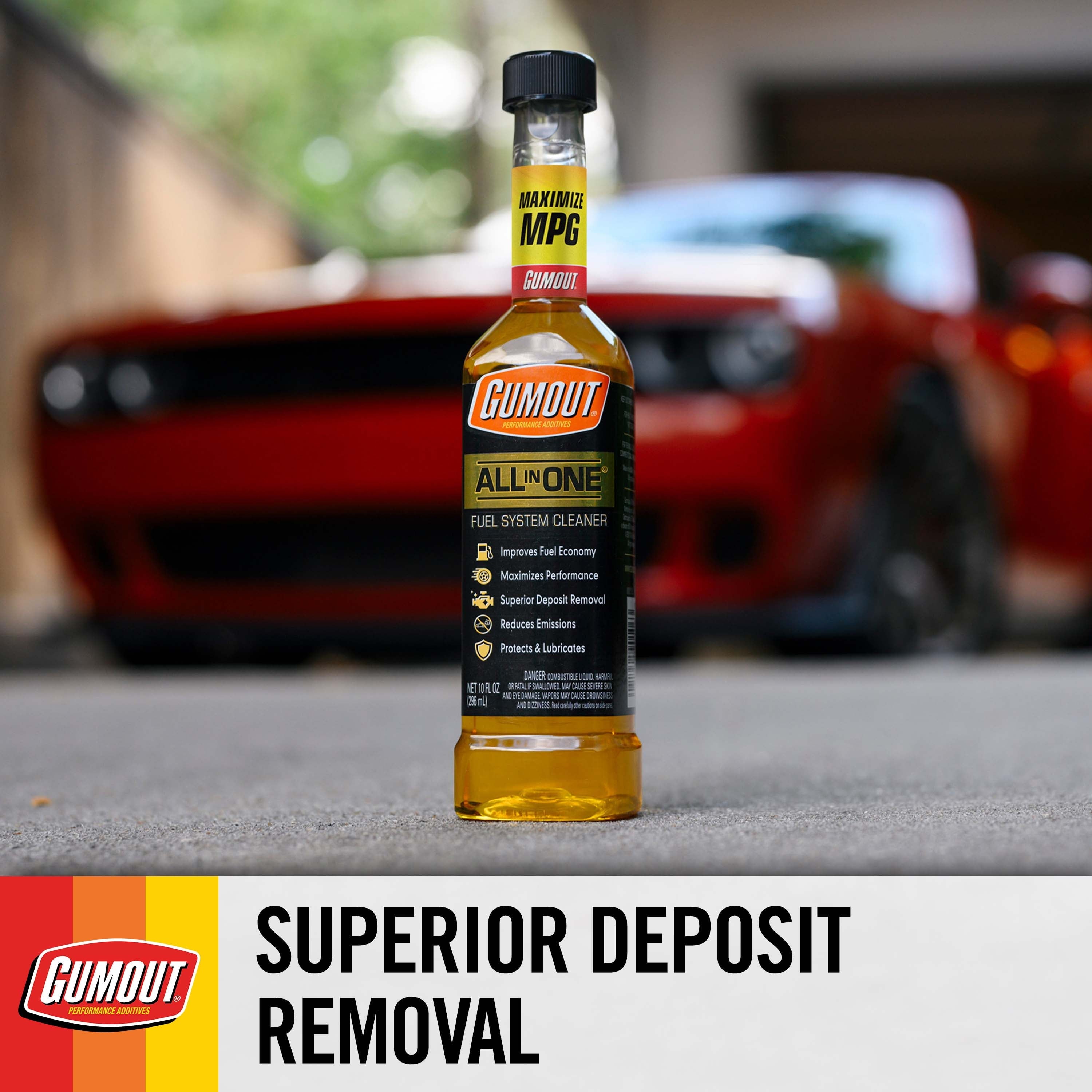 Gumout All-In-One Complete Fuel System Cleaner 10 oz, 510016W