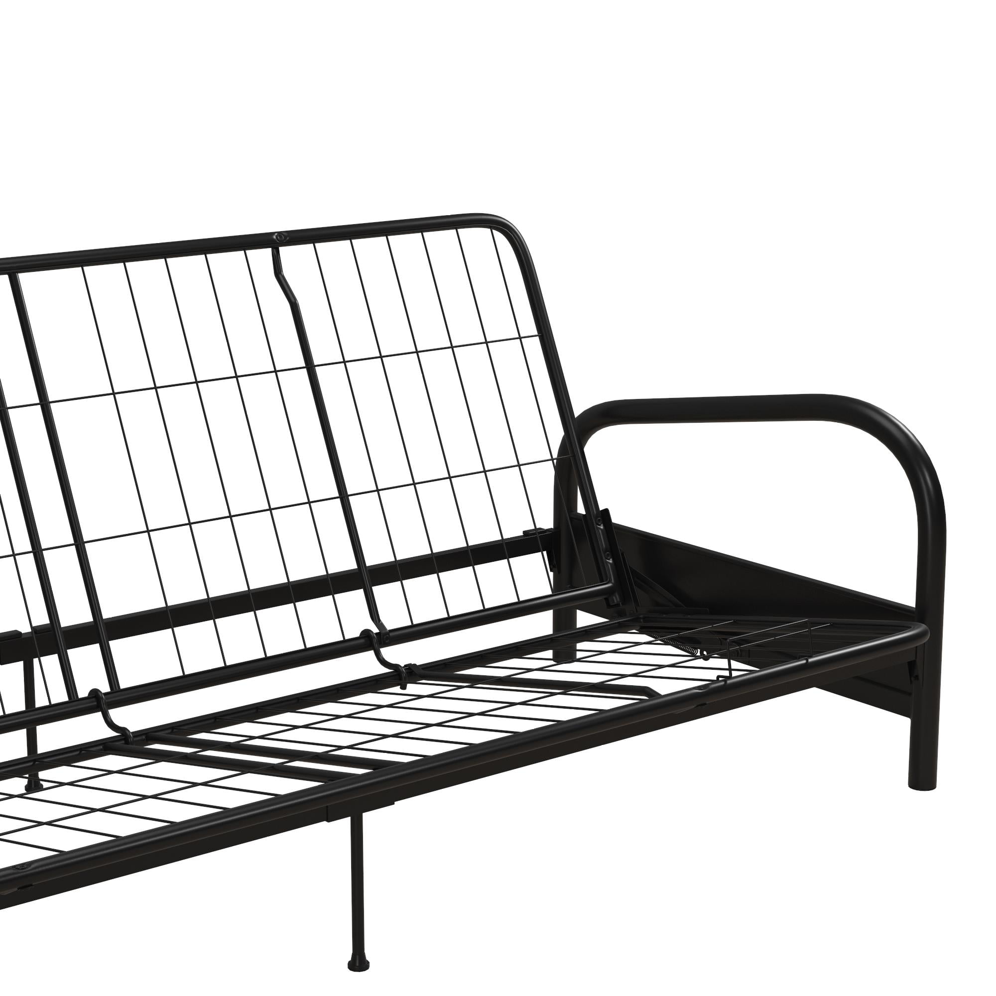 DHP Vermont Metal Futon Frame, Black
