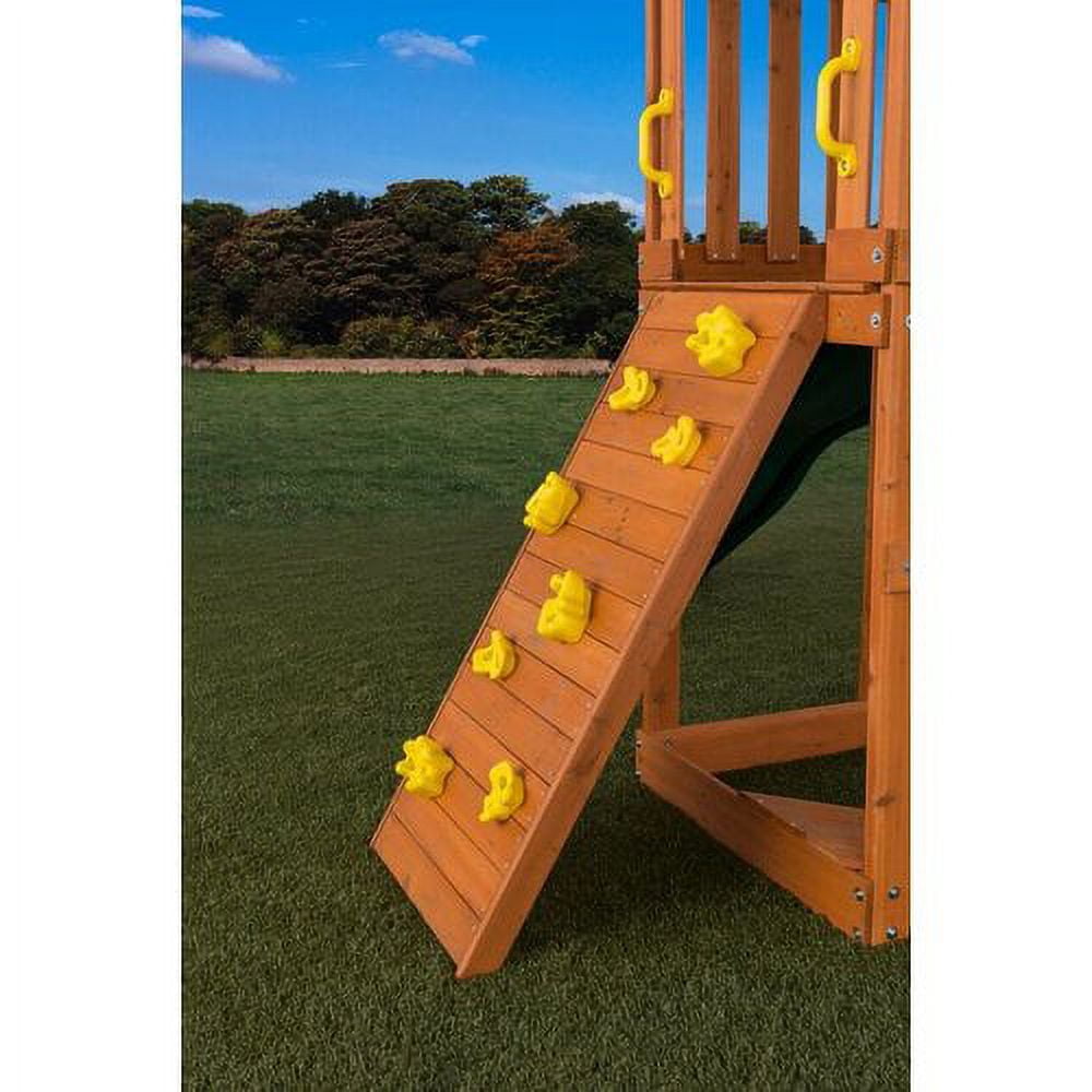 Creative Cedar Designs Playset Climbing Rocks (set of 4)- Red