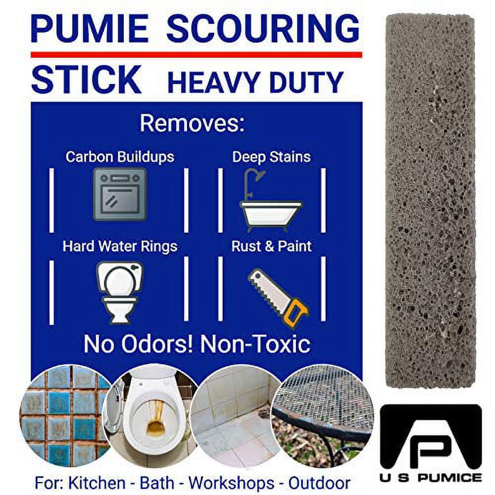 Pumie Heavy Duty Pumice Scouring Stick, 5.25x1.25x0.75 (Pack of 1)