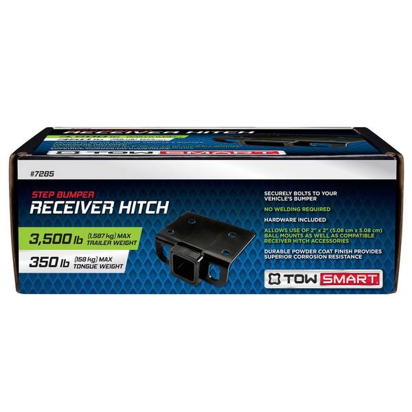 Class 2 Step Bumper Receiver Hitch