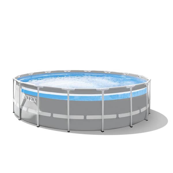 16 ft. x 48 in. Clearview Prism Above Ground Swimming Pool with Pump