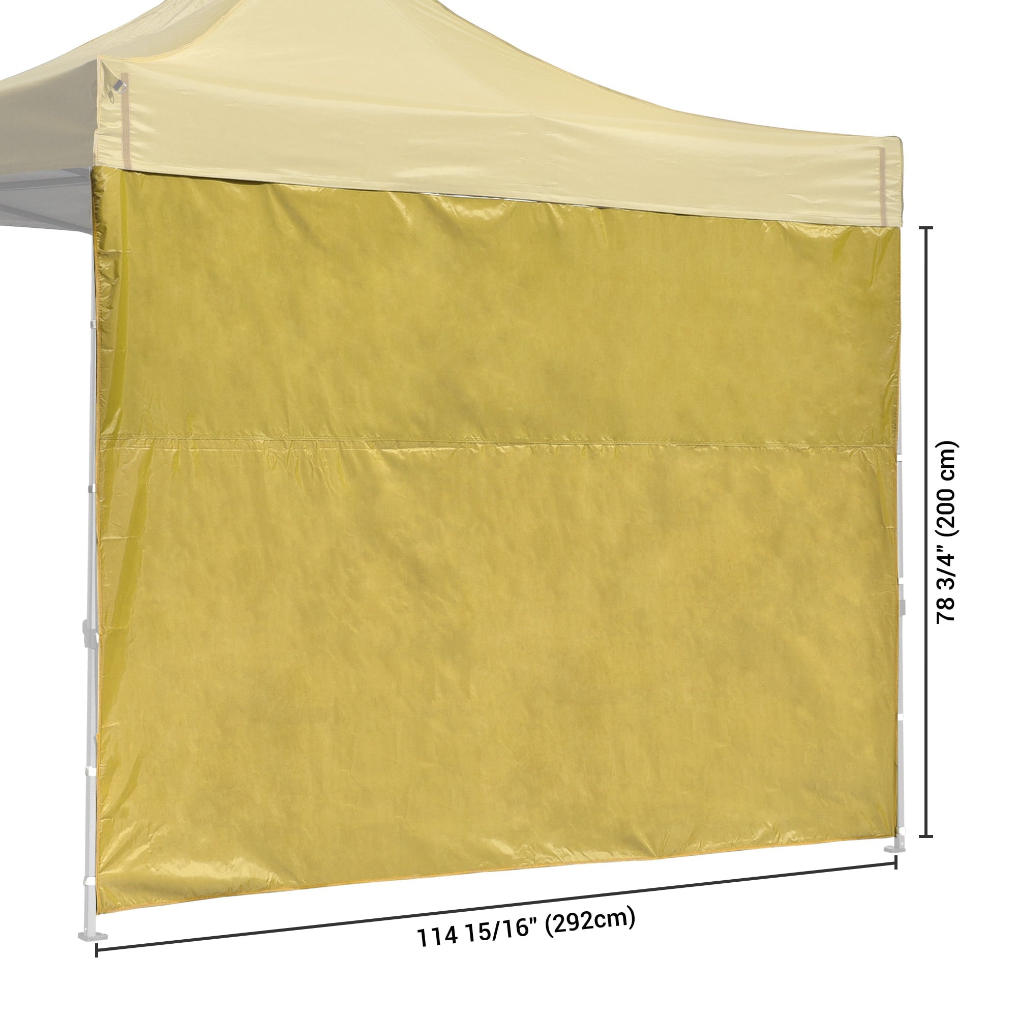 InstaHibit Universal Sidewall UV50+ Fit 10x10 Ft Pop up Canopy 1 Piece Party