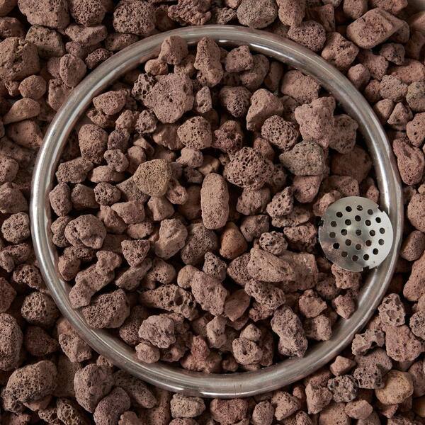 Tulip Light Gray Stone Fire Pit Bowl (No Tank Holder)