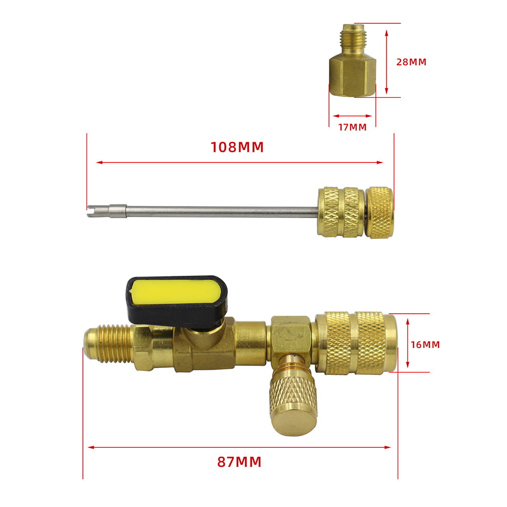 Core Valves Tool Installer Remover Air Conditioner Removal Refrigeration Removing Hvac Tools