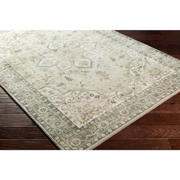 Ottawa Sage/Cream 8 ft. x 10 ft. Indoor Area Rug