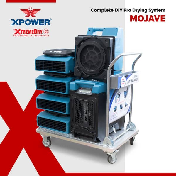 145-Pint LGR Dehumidifier with XTREMEDRY Mojave DIY Pro Drying Solution