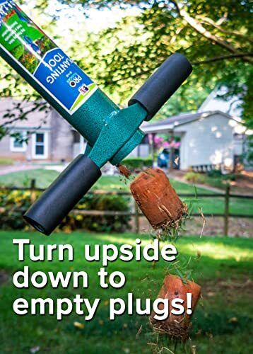 5in1 Lawn And Garden Tool Bulb Planter Weeder Or Weeding Tool Sod Plugger Annual