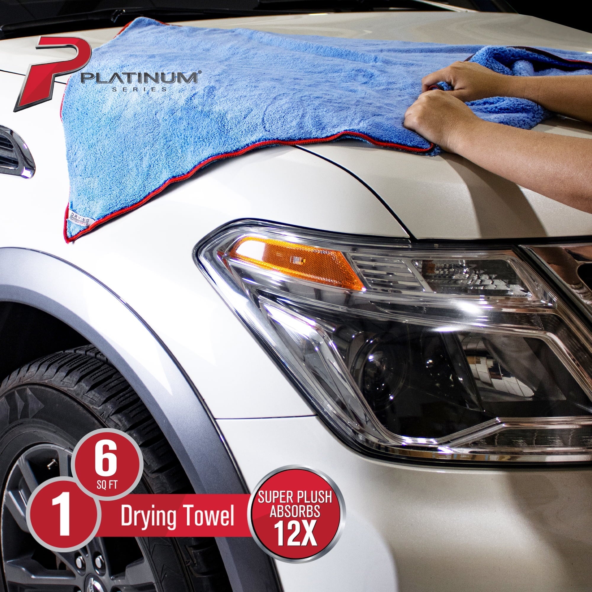 Platinum Series Complete Microfiber Car Wash Kit, 10 Piece, Machimpex USA