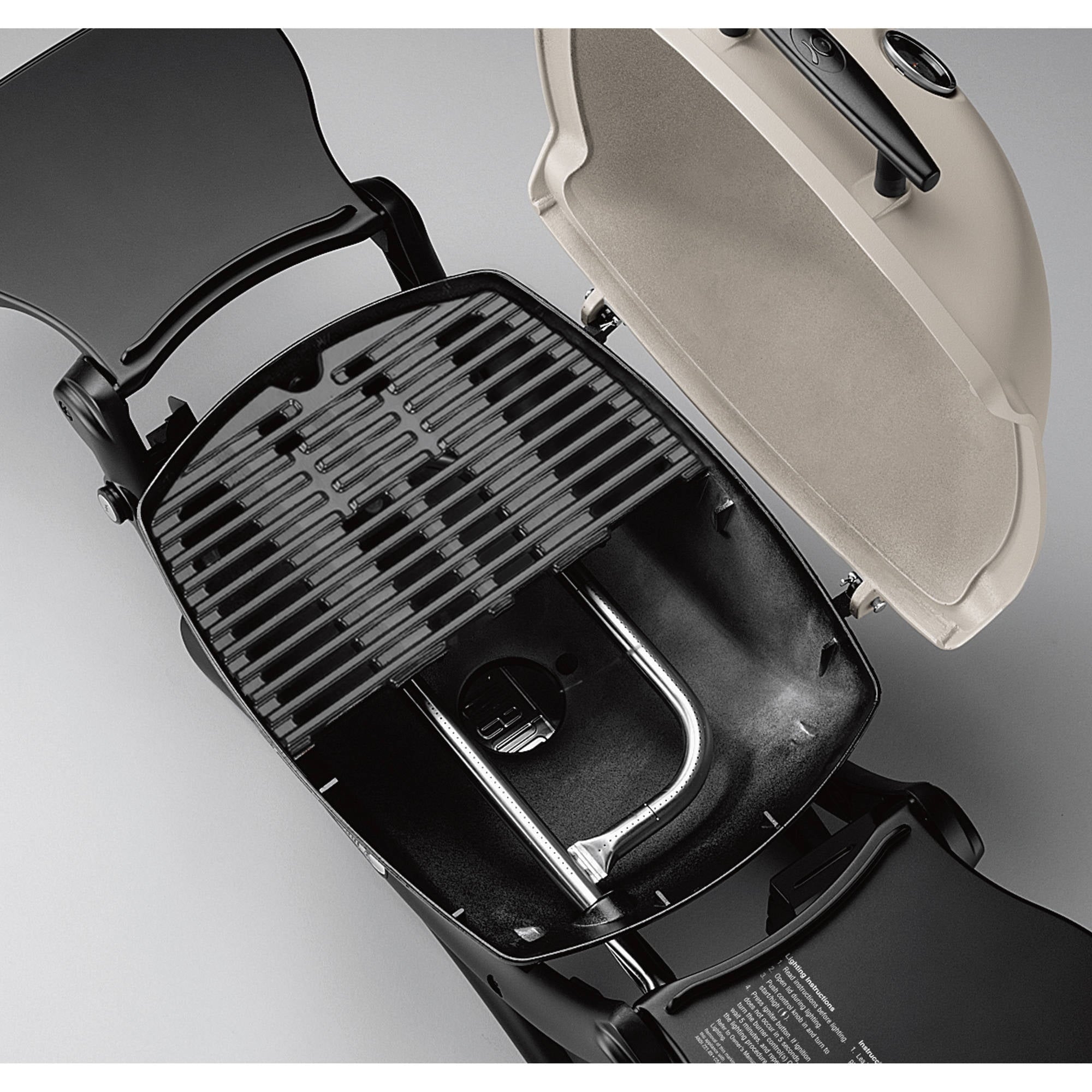 Q 1200 Portable Gas Grill, Black