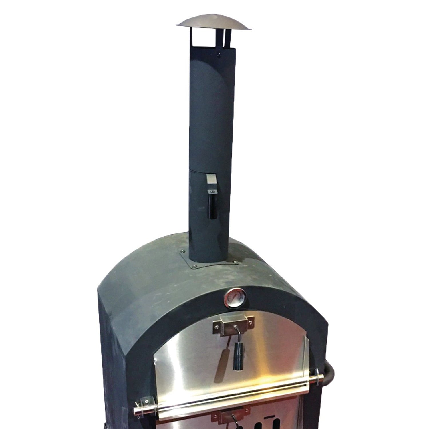 Harbor Gardens KUK002B Monterey Steel Outdoor Pizza Oven, Grill, & Smoker