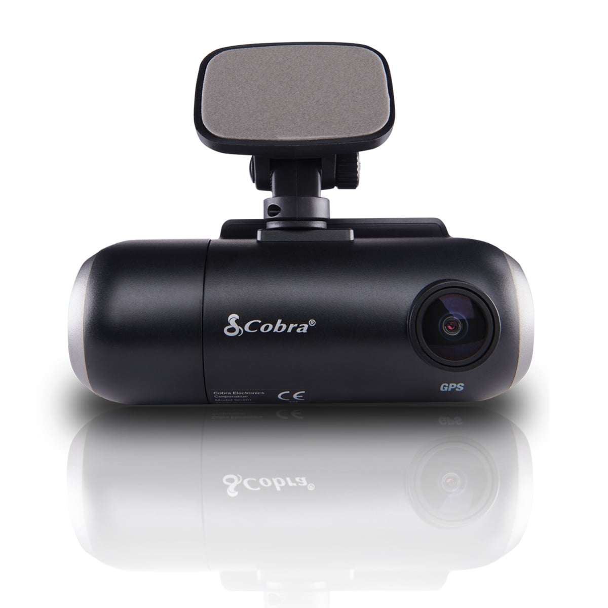 Cobra - SC 201 Dual-View Smart Dash Camera with Built-In Cabin-View l 1080P Resolution l With Night Vision and Real-Time Driver Alerts