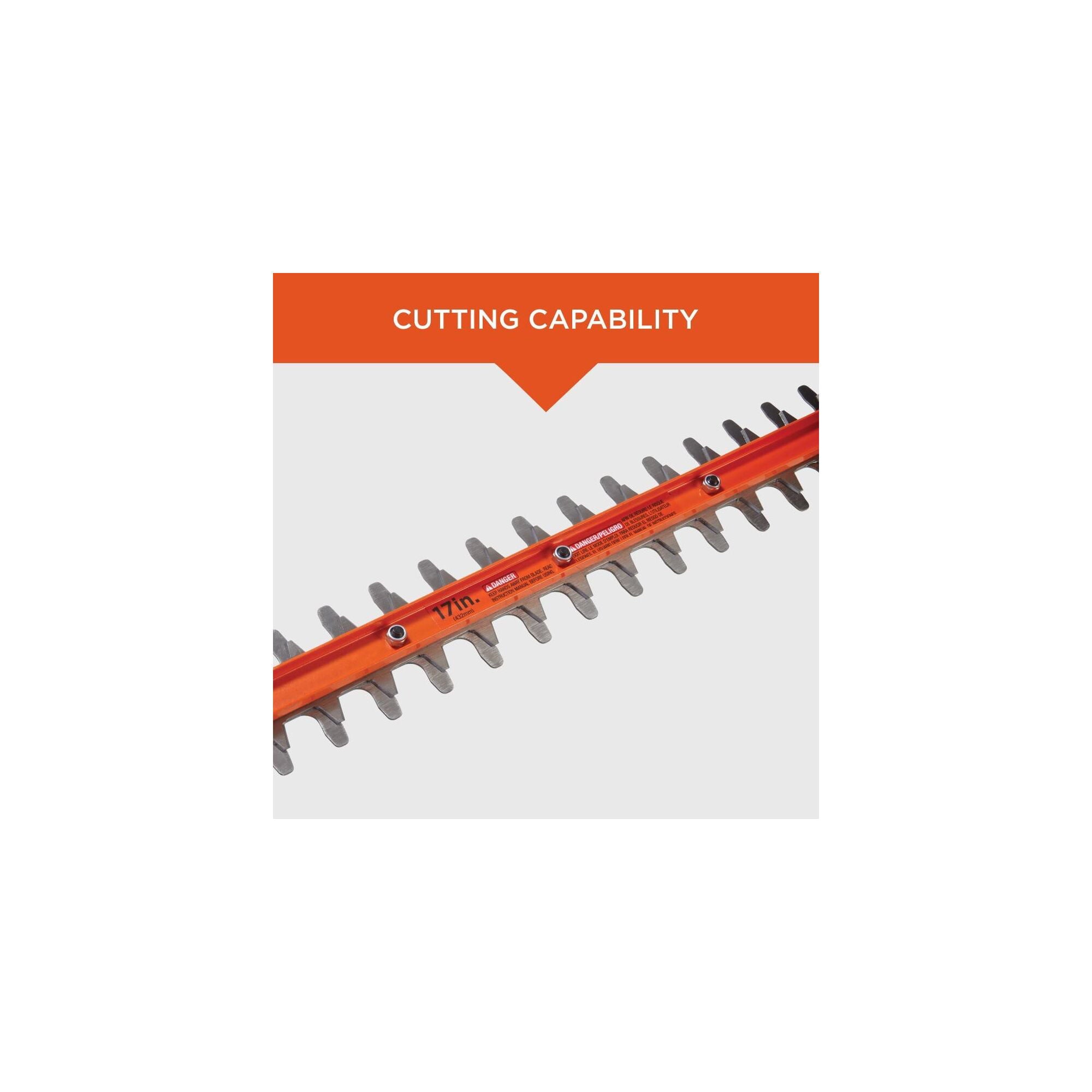 Black+Decker 3.2AMP 17-inch Electric Hedge Trimmer BEHT150