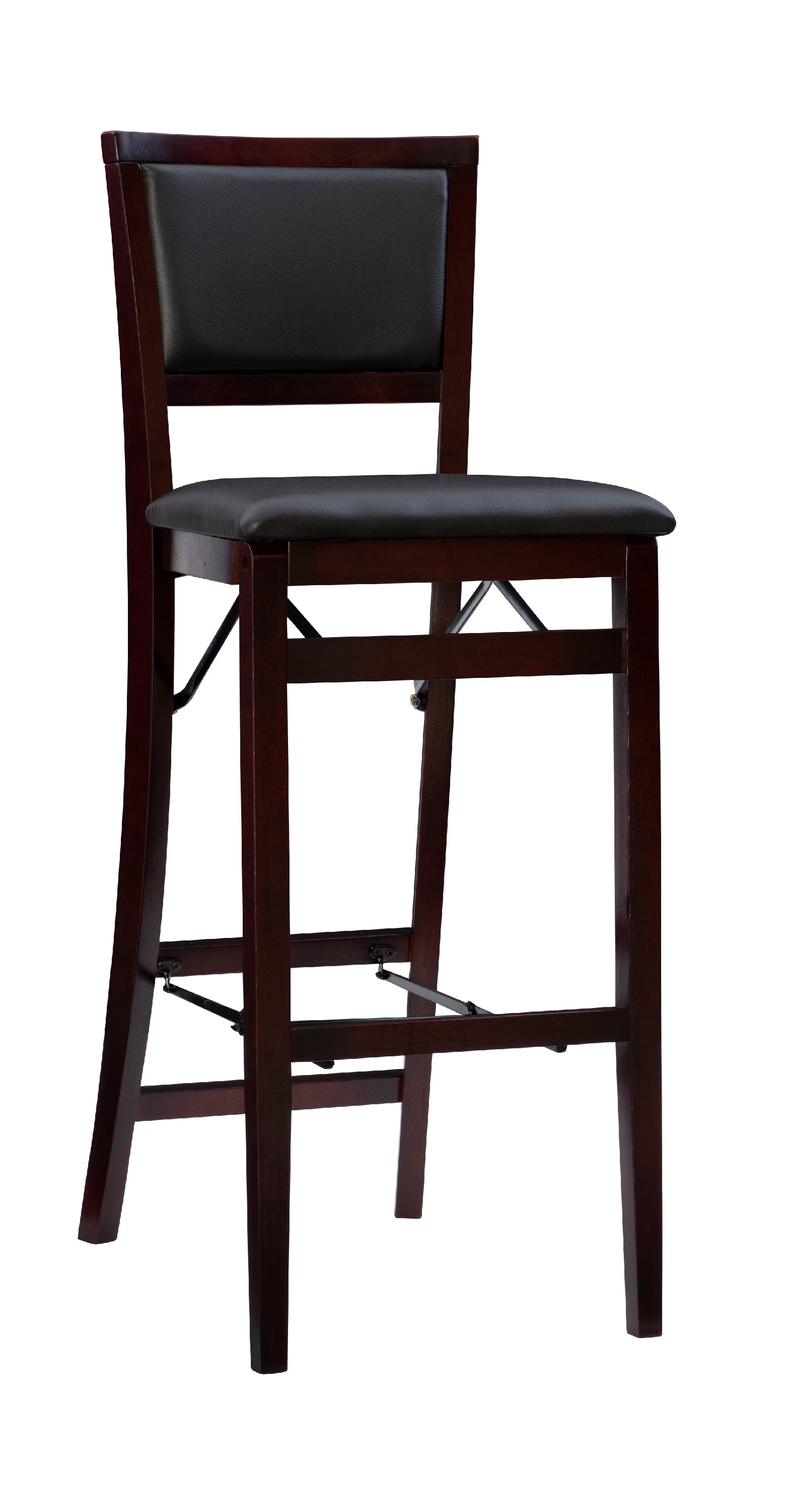 Linon Kristle Folding Padded Bar Stool, 30