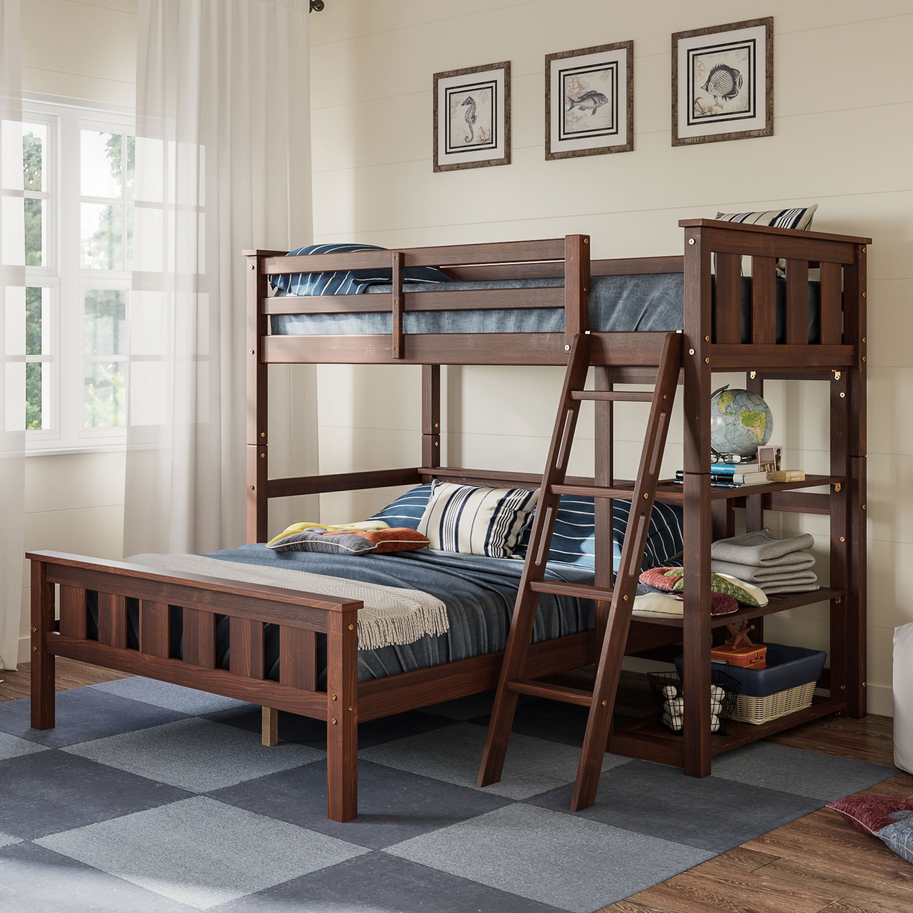 Better Homes and Gardens Kane Twin Loft Bed, Espresso