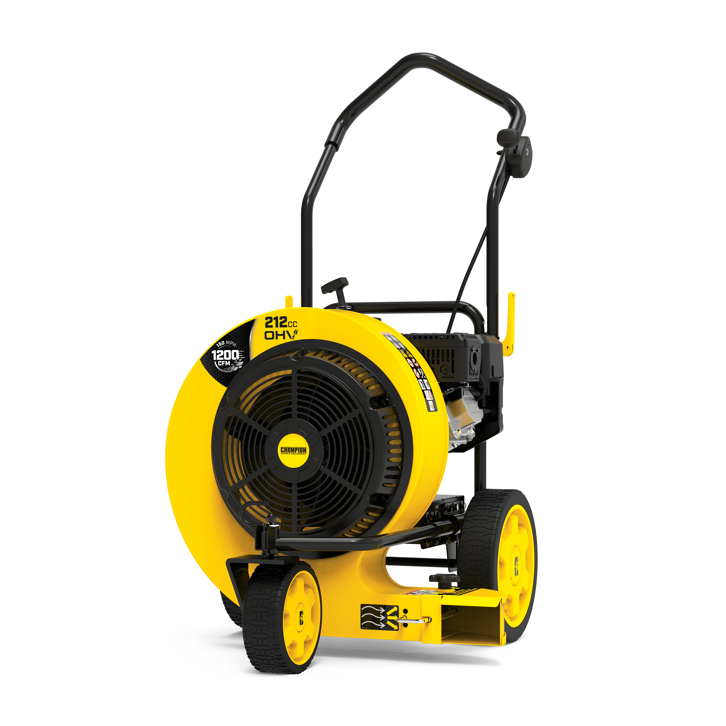 Champion Power Equipment 212cc 1200 CFM Walk Behind Leaf Blower